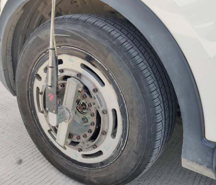 汽车轮毂六分力测量